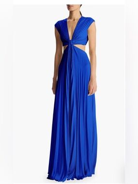 ALC Blue pleated formal dress